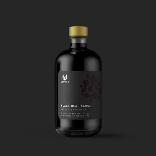 Black Bean Sauce Koikuchi Shoyu 500ml Flasche Etikett vorne SOY2